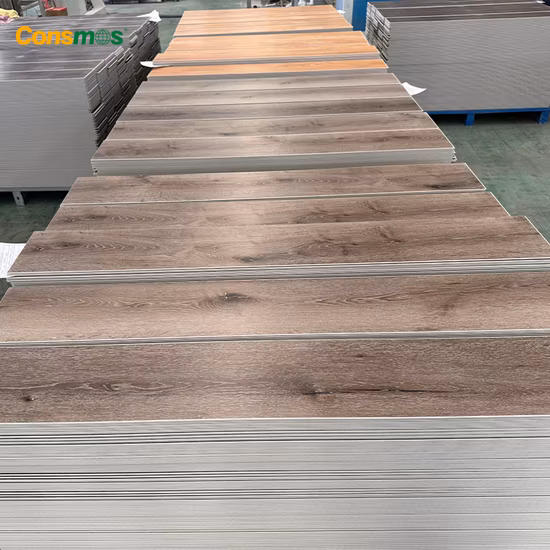 Деревянная текстура с тиснением в елочку, дизайн Lvt/PVC/WPC/Rvp/Spc/ламинат, пластиковая виниловая плитка